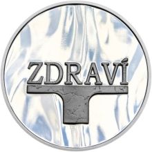 Ryzí přání ZDRAVÍ - velká stříbrná medaile 1 Oz